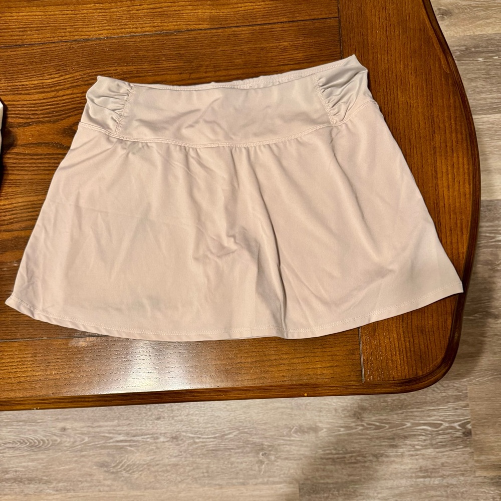 Girls Athletic Skort - Beige - Size XL - Brand: Layer 8 - Picture 4 of 4